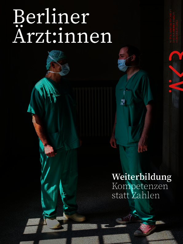 "Berliner Ärzt:innen", Ausgabe 10/2021
