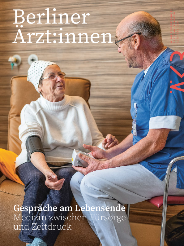 Gespräche am Lebensende „Berliner Ärzt:innen“, Ausgabe 2/2026