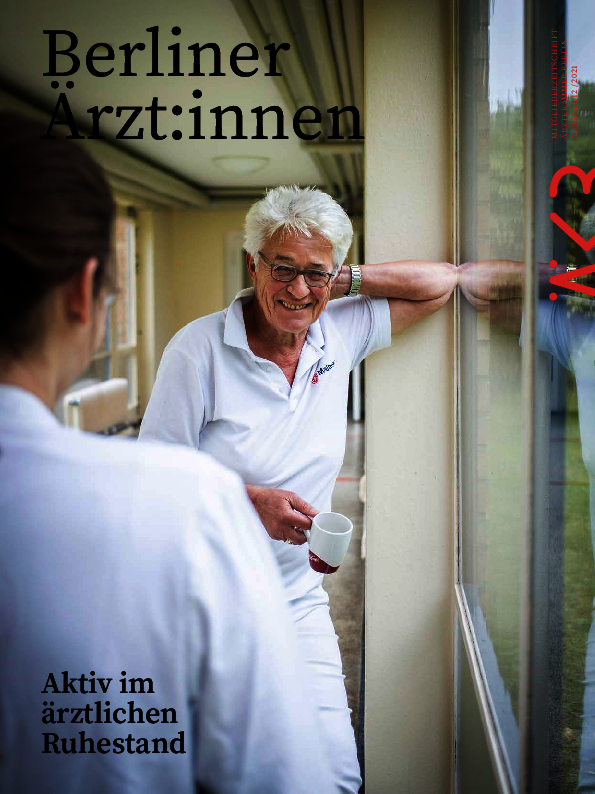 "Berliner Ärzt:innen", Ausgabe 12/2021