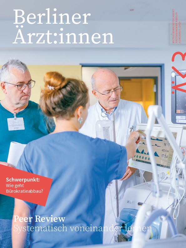 „Berliner Ärzt:innen“, Ausgabe 5/2024