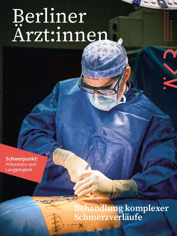 Prävention und Langlebigkeit „Berliner Ärzt:innen“, Ausgabe 5/2025