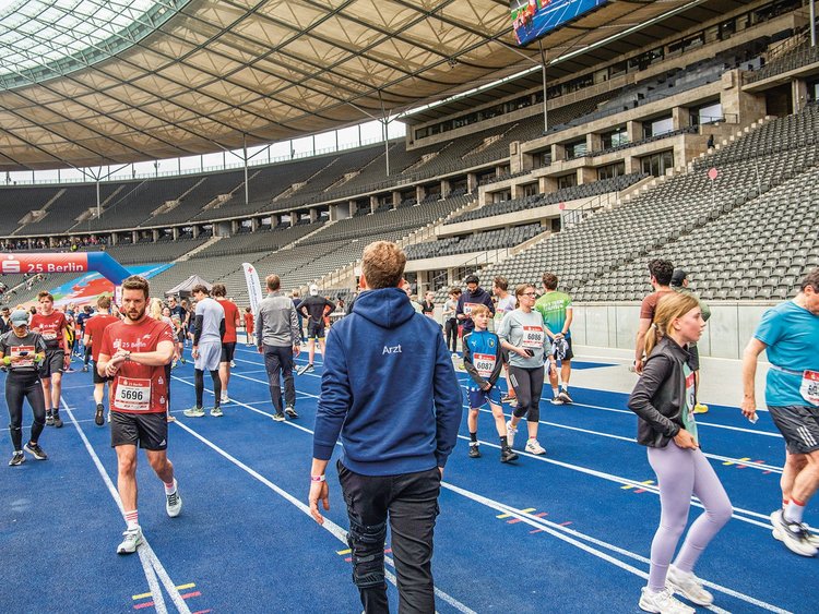 Dr. med. Johannes Hartung im Olympiastation.