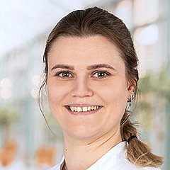 Foto: Dorothea Scheurlen DGPh / ukb Emily Kaiser, Physician Assistant am ukb