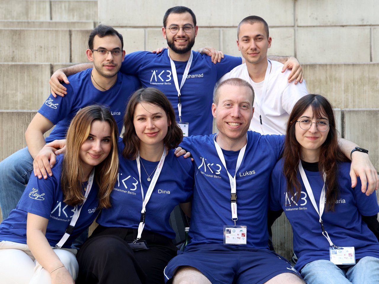 Team der Charité – Universitätsmedizin Berlin in Ärztekammer Berlin T-Shirts