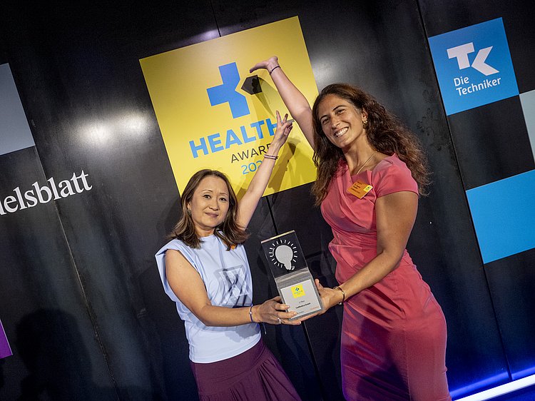 Health-i Award Preisverleihung 2026 von Handelsblatt und Techniker Krankenkasse TK.