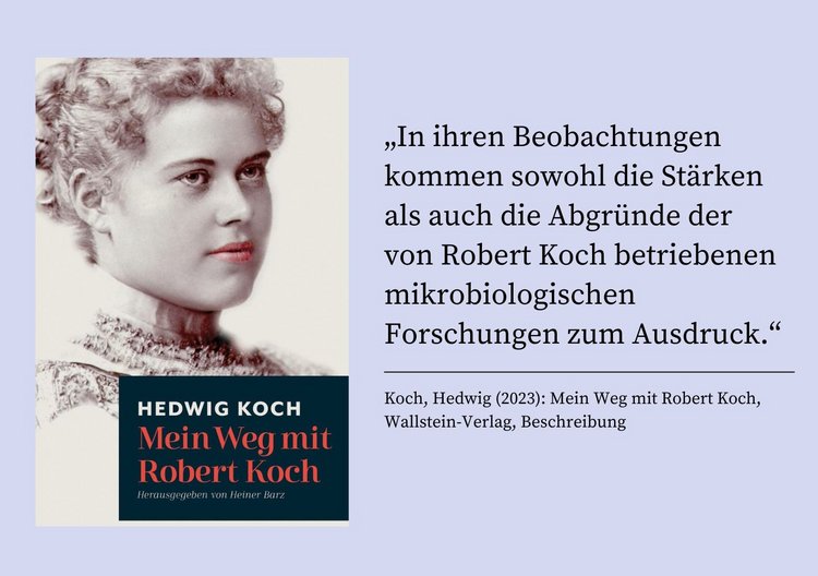Buch-Cover: Mein Weg mit Robert Koch