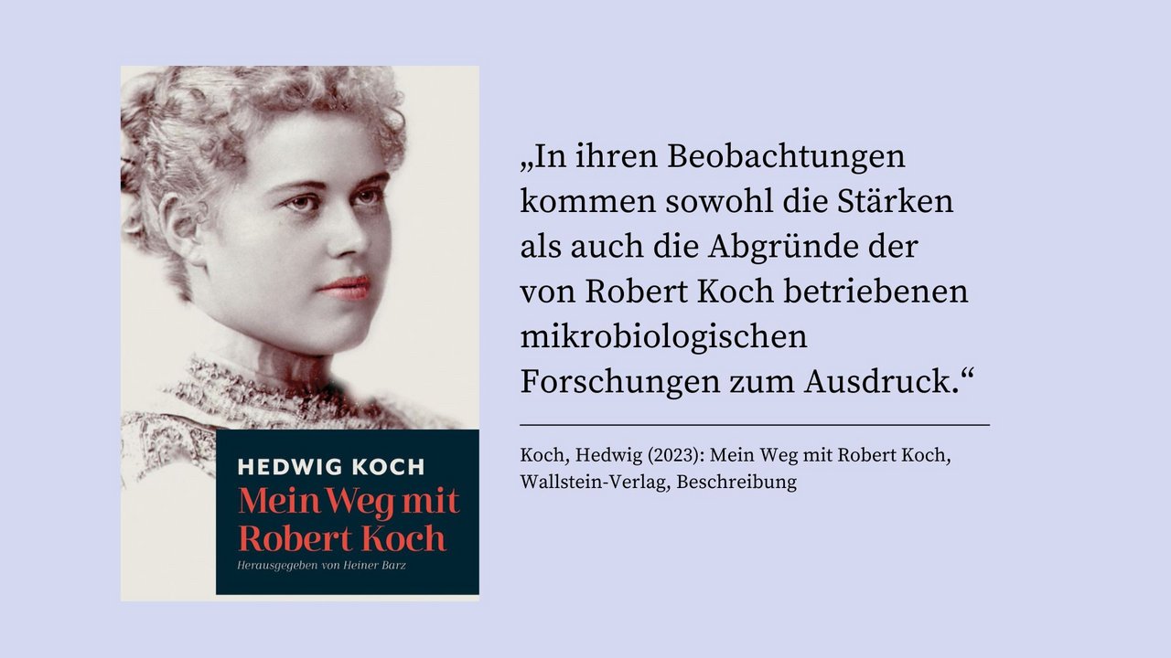 Buch-Cover: Mein Weg mit Robert Koch