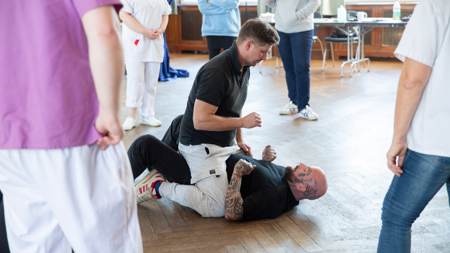 Deeskalationstraining bei den DRK Kliniken Berlin