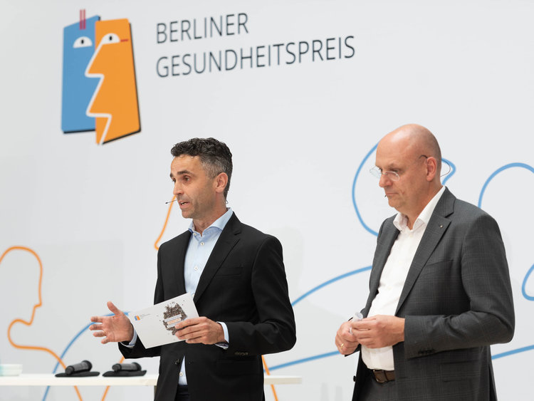 Berliner Gesundheitspreis 2023: PD Dr. med. Peter Bobbert und Jens Martin Hoyer