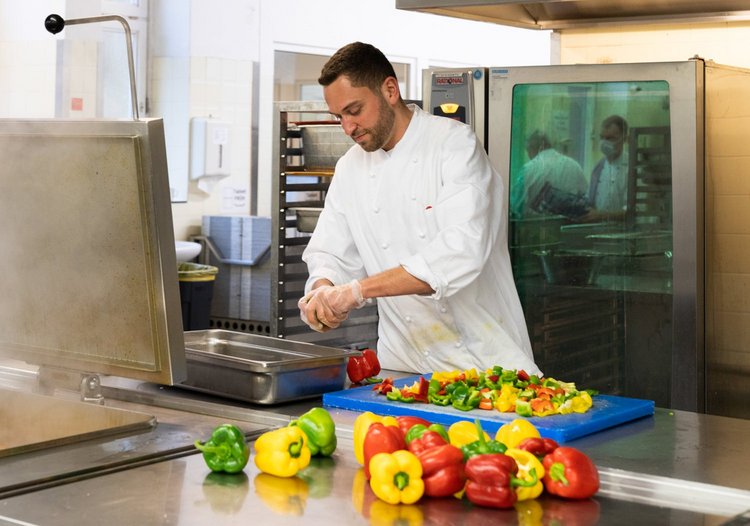 Bio-Großküche im Gemeinschaftskrankenhaus Havelhöhe