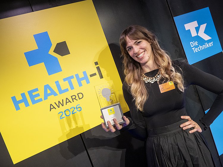Health-i Award Preisverleihung 2026 von Handelsblatt und Techniker Krankenkasse TK.