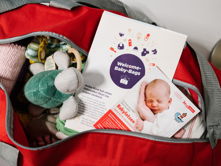 Welcome-Baby-Bag für bedürftige Familien