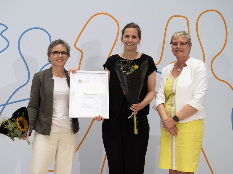 Berliner Gesundheitspreis 2023: Dr. med. Patricia Hänel, Milli Schröder, Sabine Dittmar