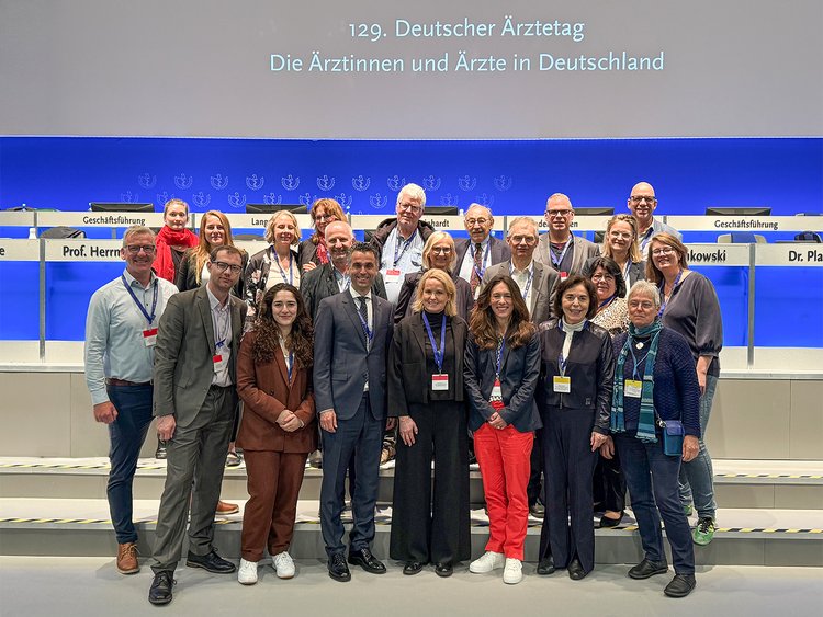 Berliner Abgeordnete und Stellvertretungen beim 129. Deutschen Ärztetag in Leipzig