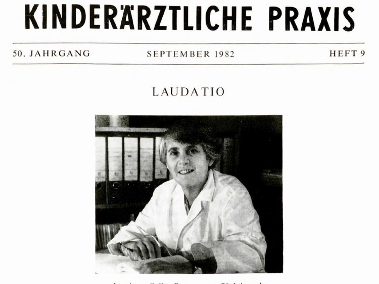 Zeitungsausschnitt aus "Kinderärztliche Praxis", 1982