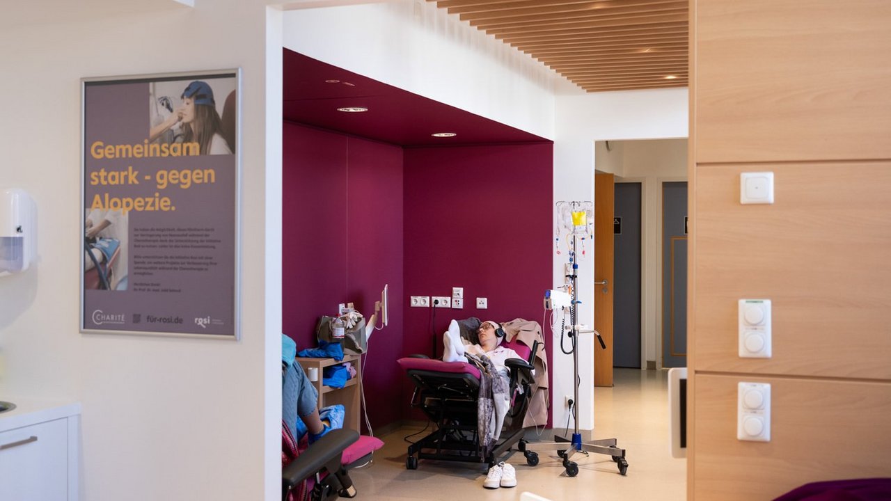 Initiative Rosi – umgestaltete Chemoambulanz in der Frauenklinik der Charité – Universitätsmedizin Berlin