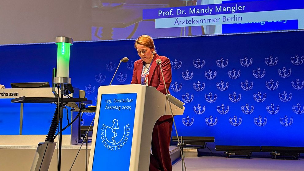 Foto: Ole Eggert / Ärztekammer Berlin Prof. Dr. med. Mandy Mangler, Ärztekammer Berlin