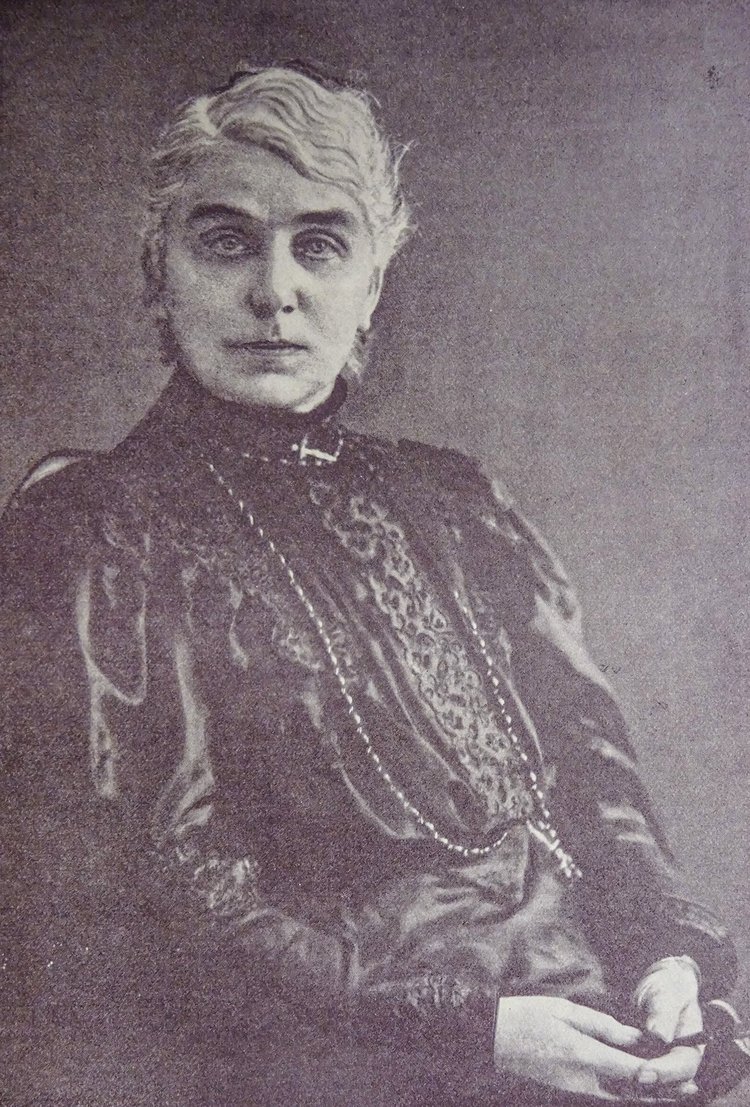 Franziska Tiburtius in ihrem 62. Lebensjahr